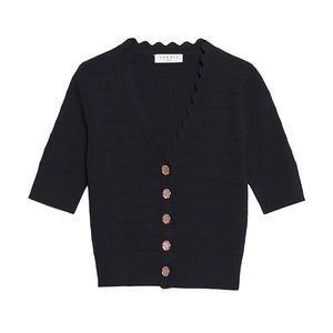 Sandro
Cecil Decorative-Button Knit Cardigan